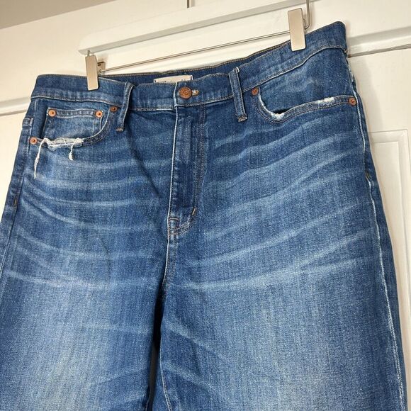 Madewell The High Rise Slim Boyjean Denim Jeans Women's size 32 - Picture 6 of 8